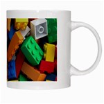 Lego, Toy Block, Colorfulness White Mug Right