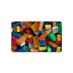 Lego, Toy Block, Colorfulness Magnet (name Card) by kyorashop23