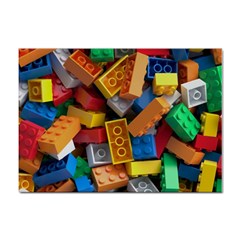 Lego, Toy Block, Colorfulness Sticker A4 (100 Pack) by kyorashop23