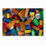 Lego, Toy Block, Colorfulness Postcards 5  x 7  (Pkg of 10) Front