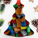 Lego, Toy Block, Colorfulness Ornament (Christmas Tree)  Front