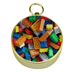 Lego, Toy Block, Colorfulness Gold Compasses by kyorashop23