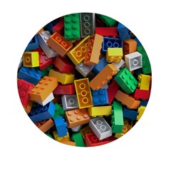 Lego, Toy Block, Colorfulness Mini Round Pill Box by kyorashop23