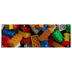 Lego, Toy Block, Colorfulness Banner And Sign 9  X 3  by kyorashop23