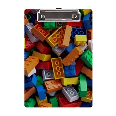 Lego, Toy Block, Colorfulness A5 Acrylic Clipboard