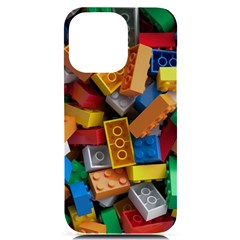 Lego, Toy Block, Colorfulness Iphone 14 Pro Max Black Uv Print Case by kyorashop23