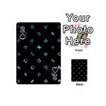 Noice, Dark, Gamer, Games, Gaming, Logo Playing Cards 54 Designs (Mini) Front - Spade2