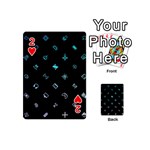 Noice, Dark, Gamer, Games, Gaming, Logo Playing Cards 54 Designs (Mini) Front - Heart2