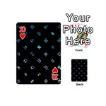 Noice, Dark, Gamer, Games, Gaming, Logo Playing Cards 54 Designs (Mini) Front - Heart10