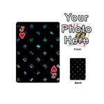 Noice, Dark, Gamer, Games, Gaming, Logo Playing Cards 54 Designs (Mini) Front - HeartJ