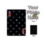 Noice, Dark, Gamer, Games, Gaming, Logo Playing Cards 54 Designs (Mini) Front - Diamond2