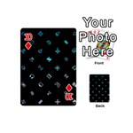 Noice, Dark, Gamer, Games, Gaming, Logo Playing Cards 54 Designs (Mini) Front - Diamond10