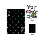 Noice, Dark, Gamer, Games, Gaming, Logo Playing Cards 54 Designs (Mini) Front - Spade7