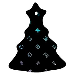 Noice, Dark, Gamer, Games, Gaming, Logo Ornament (Christmas Tree) 