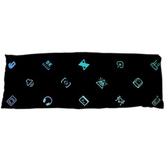 Noice, Dark, Gamer, Games, Gaming, Logo Body Pillow Case (Dakimakura)