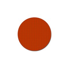 Orange Lego Texture Macro, Orange Dots Background Golf Ball Marker (4 Pack) by kyorashop23