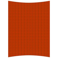 Orange Lego Texture Macro, Orange Dots Background Back Support Cushion by kyorashop23