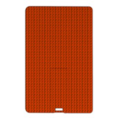 Orange Lego Texture Macro, Orange Dots Background Name Card Style Usb Flash Drive by kyorashop23