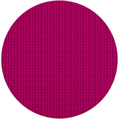 Purple Lego Texture Macro, Purple Dots Background Uv Print Round Tile Coaster