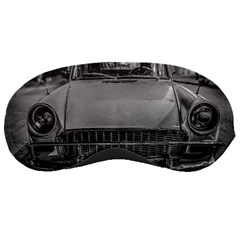 Classic Style Car Parked At Urban Street Sleep Mask by dflcprintsclothing