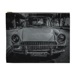 Classic Style Car Parked At Urban Street Cosmetic Bag (xl) by dflcprintsclothing