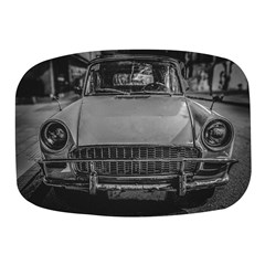 Classic Style Car Parked At Urban Street Mini Square Pill Box by dflcprintsclothing