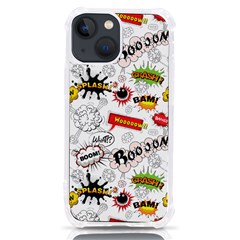 Pattern Seamless Texture Cartoon Iphone 13 Mini Tpu Uv Print Case by Bedest