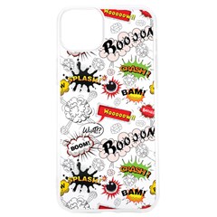 Pattern Seamless Texture Cartoon Iphone 15 Pro Tpu Uv Print Case