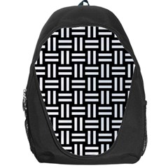 Frets Mosaic Pattern Geometric Backpack Bag by Bedest