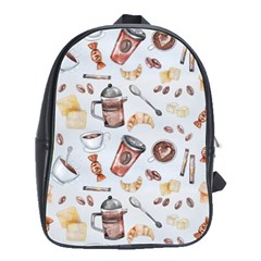 Coffee Mania Caffeine School Bag (large) by Bedest