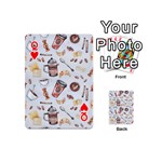 Coffee Mania Caffeine Playing Cards 54 Designs (Mini) Front - HeartQ