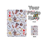 Coffee Mania Caffeine Playing Cards 54 Designs (Mini) Front - Diamond2