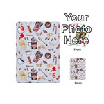 Coffee Mania Caffeine Playing Cards 54 Designs (Mini) Front - Diamond9