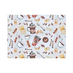 Coffee Mania Caffeine Premium Plush Fleece Blanket (mini) by Bedest