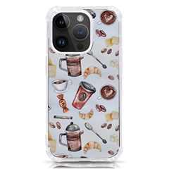 Coffee Mania Caffeine Iphone 14 Pro Tpu Uv Print Case by Bedest