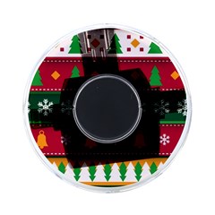 Christmas Time Pattern Christmas Ornament On-the-go Memory Card Reader by Bedest