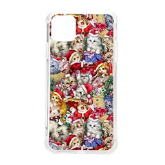 Pattern Kitten Christmas Iphone 11 Pro Max 6 5 Inch Tpu Uv Print Case by Bedest