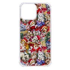 Pattern Kitten Christmas Iphone 13 Pro Max Tpu Uv Print Case