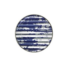 Metallic Rhythm Print Hat Clip Ball Marker (4 Pack) by dflcprintsclothing