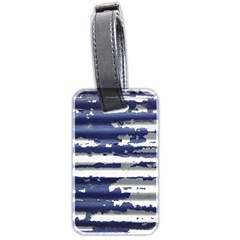 Metallic Rhythm Print Luggage Tag (two Sides) by dflcprintsclothing