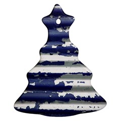 Metallic Rhythm Print Ornament (christmas Tree)  by dflcprintsclothing