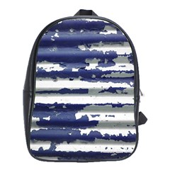 Metallic Rhythm Print School Bag (xl)