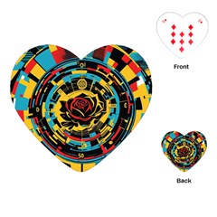 Therose Playing Cards Single Design (heart)