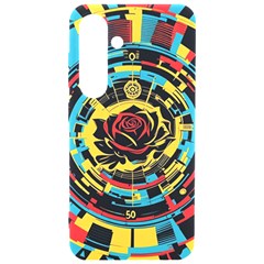 Therose Samsung Galaxy S24 6 2 Inch Black Tpu Uv Case by DaMorClothingCompany