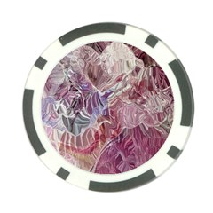 Hidden Heart Poker Chip Card Guard by kaleidomarblingart