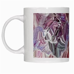 Hidden Heart White Mug by kaleidomarblingart