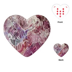 Hidden Heart Playing Cards Single Design (heart)