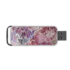 Hidden Heart Portable Usb Flash (two Sides) by kaleidomarblingart