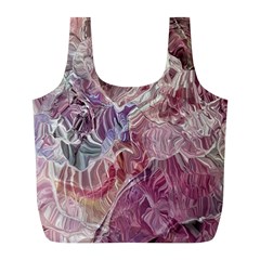 Hidden Heart Full Print Recycle Bag (l) by kaleidomarblingart