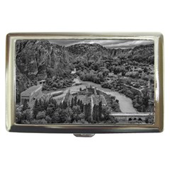 Florentino Ameghino Dam, Chubut, Argentina Cigarette Money Case by dflcprintsclothing